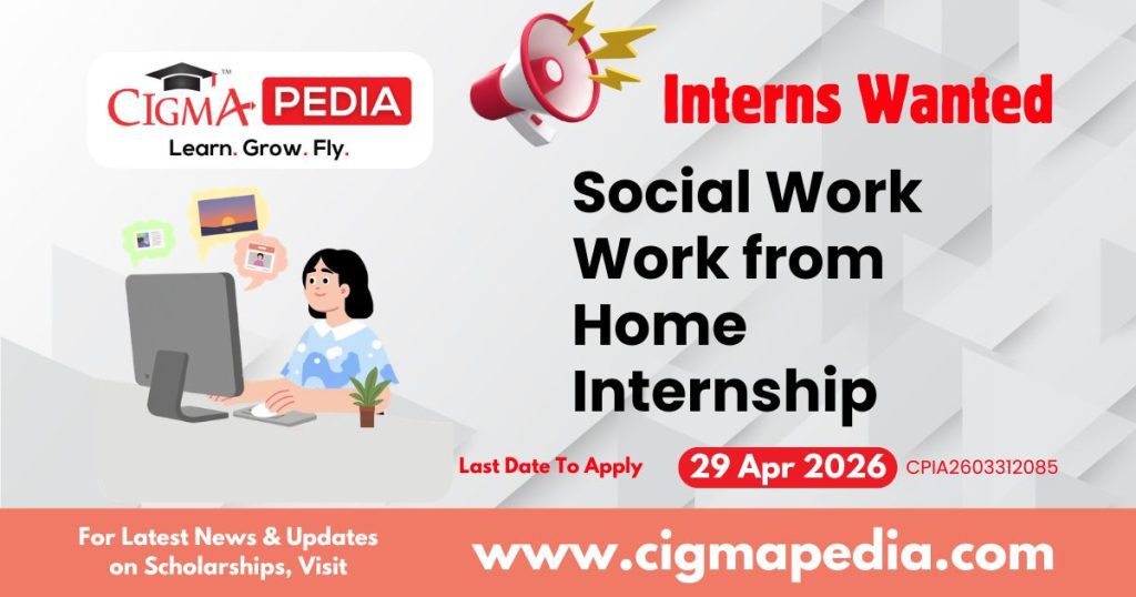 Social Work Work from Home Internship