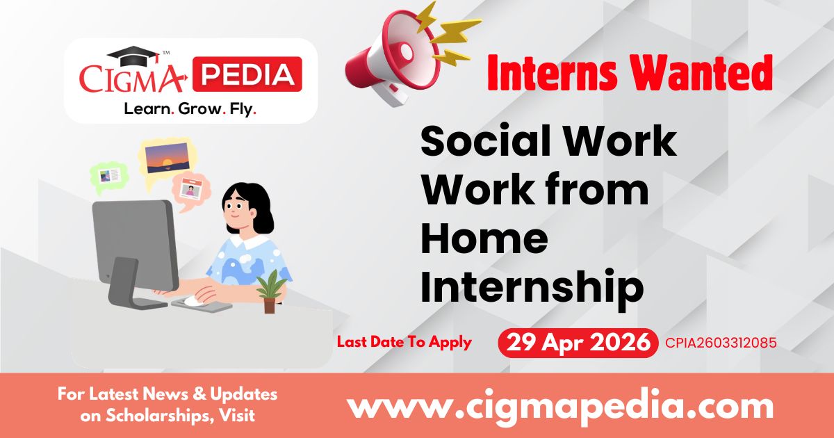 Social Work Work from Home Internship