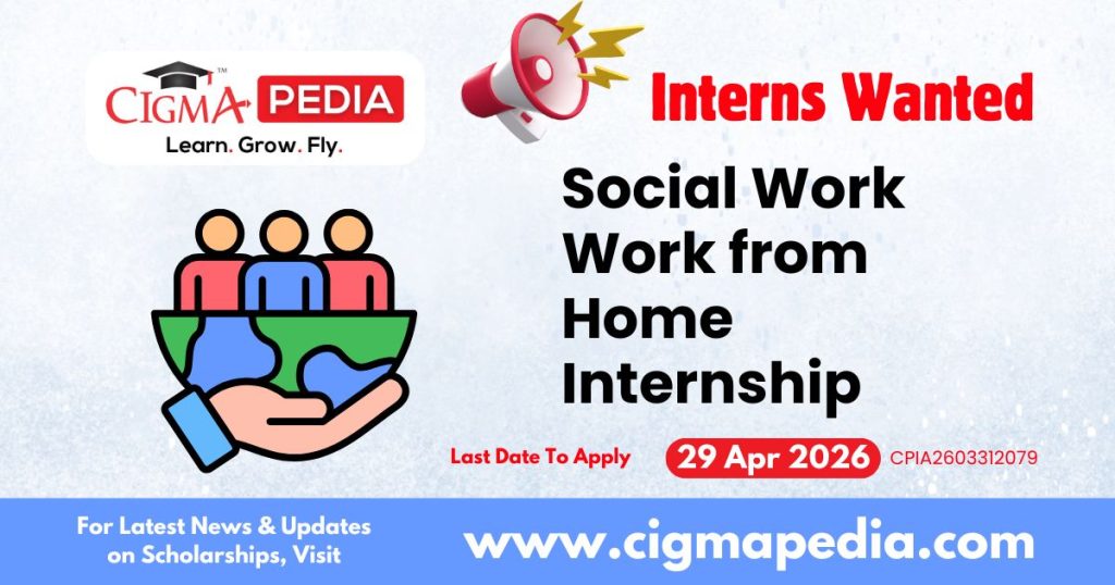 Social Work Work from Home Internship