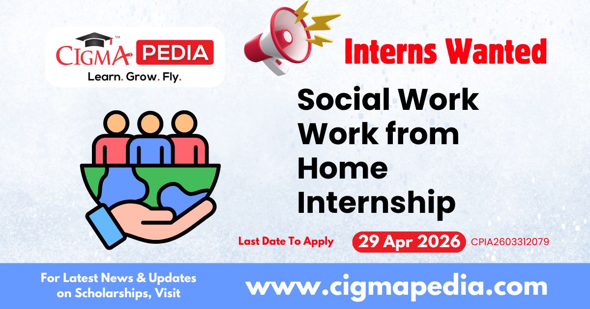 Social Work Work from Home Internship