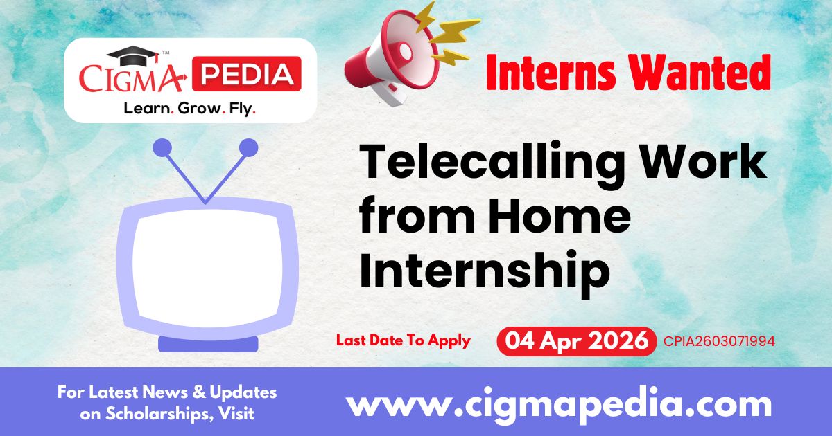 Telecalling  Work from Home Internship