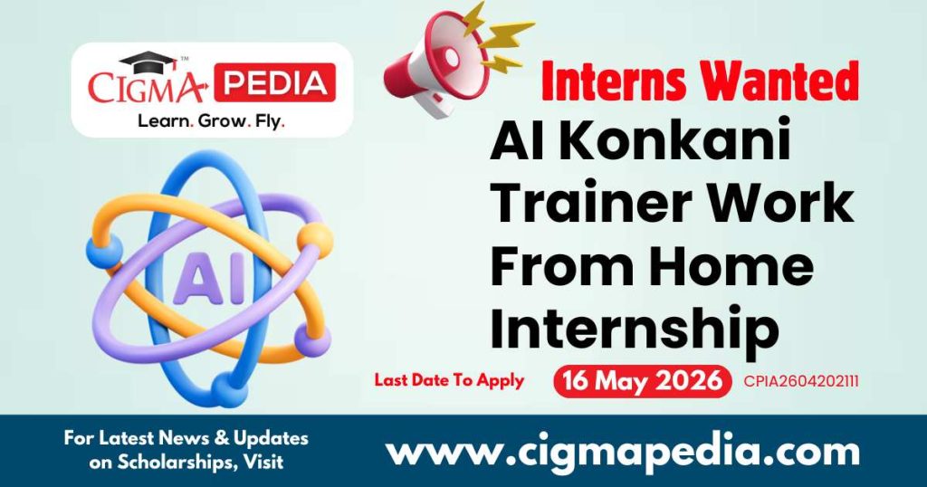 AI Konkani Trainer Work From Home Internship