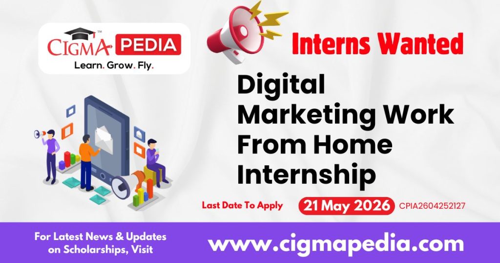 Digital Marketing Work From Home Internship