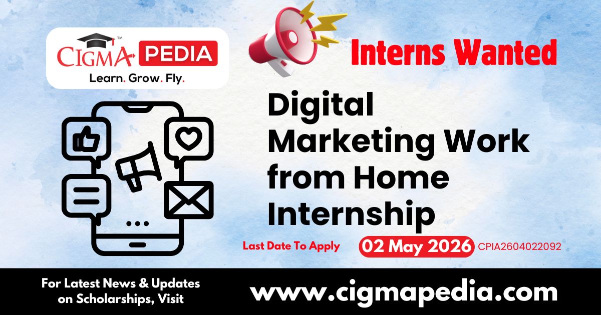 Digital Marketing Work from Home Internship