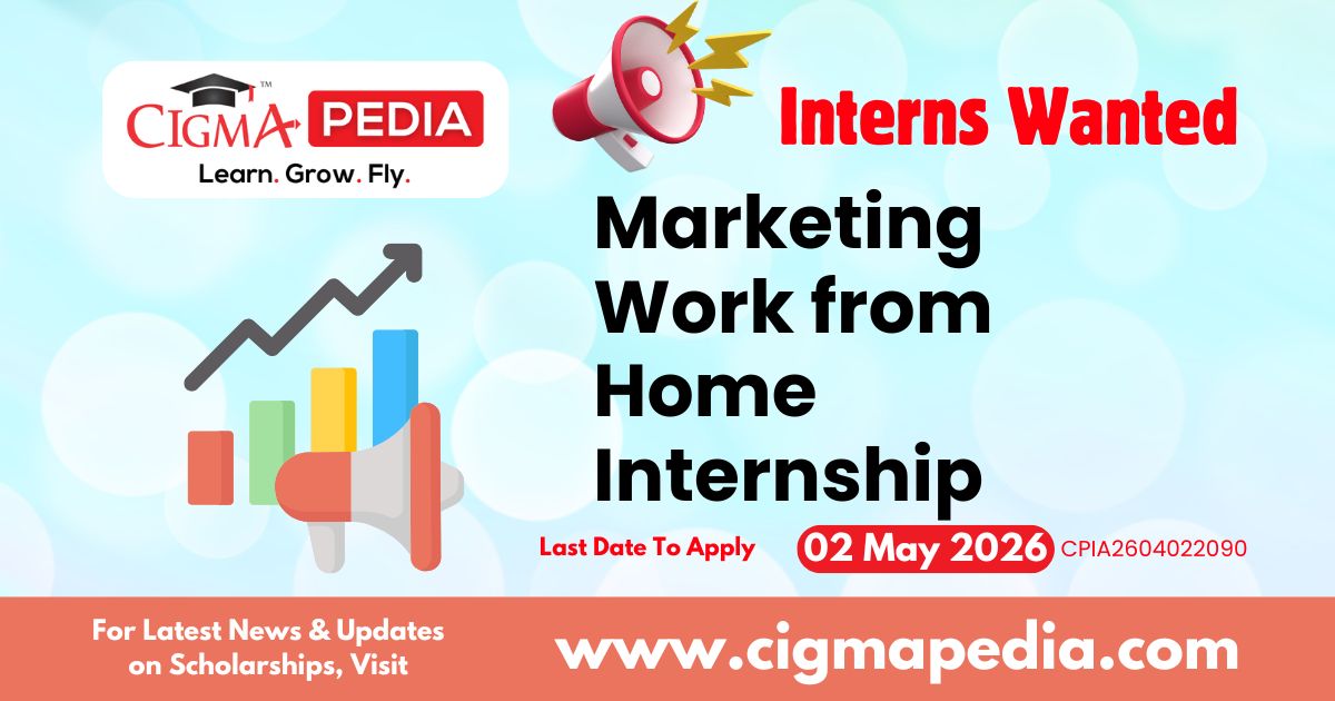 Marketing Work from Home Internship