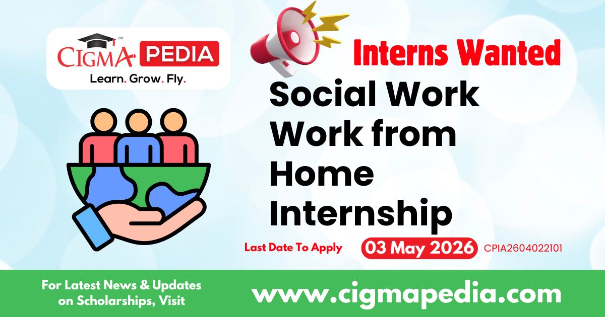 Social Work Work from Home Internship