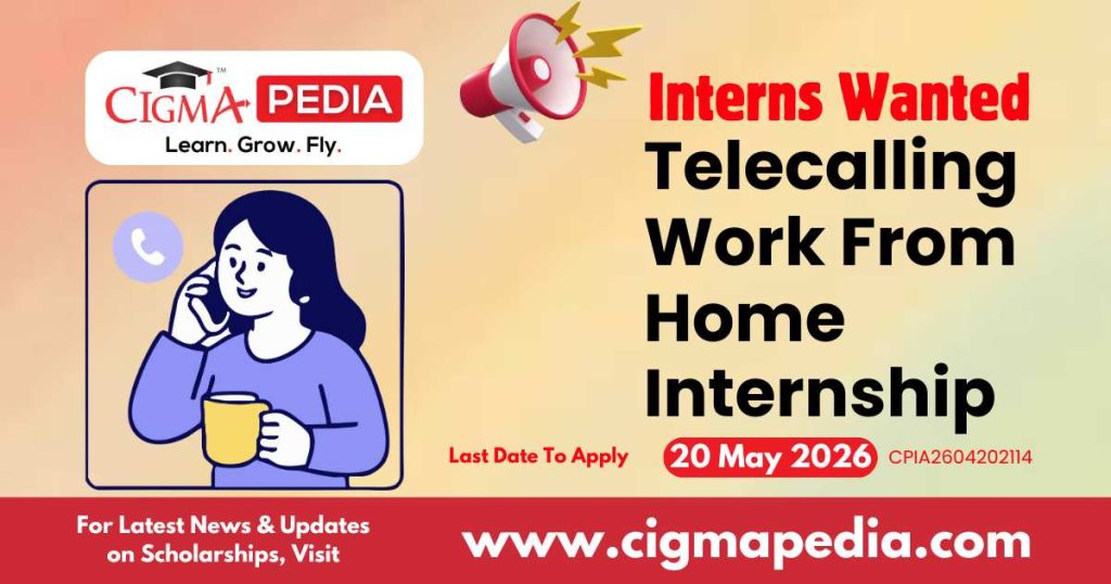 Telecalling Work From Home Internship