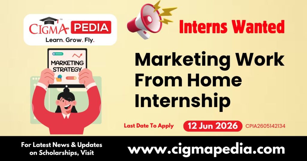 Marketing Work from Home Internship