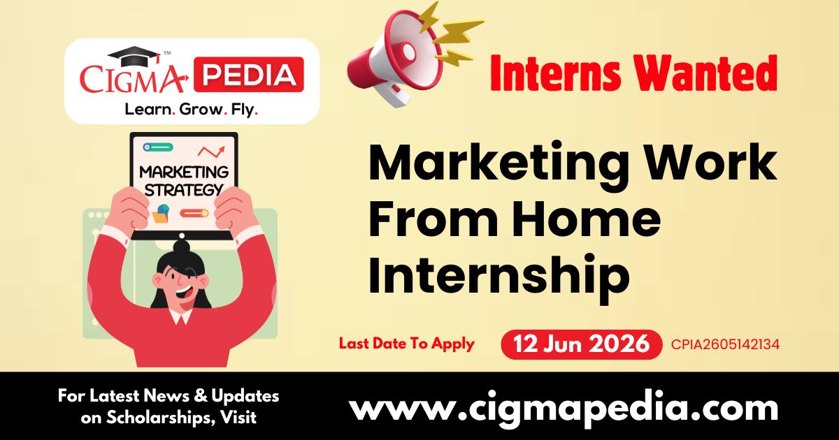 Marketing Work from Home Internship