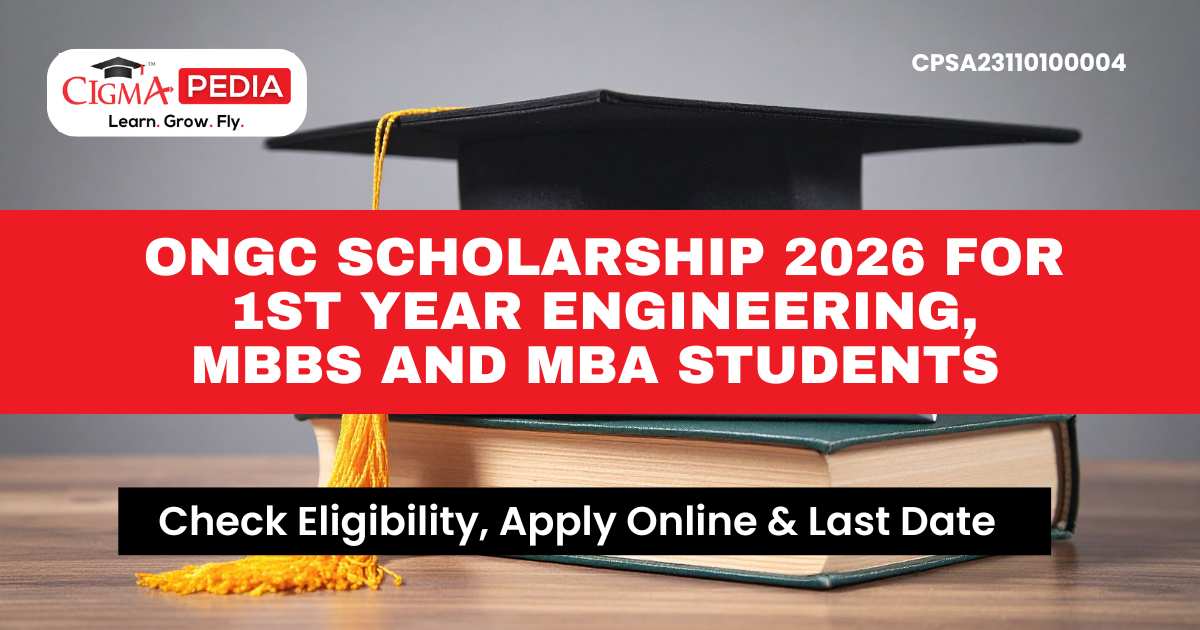 ONGC Scholarship 2026