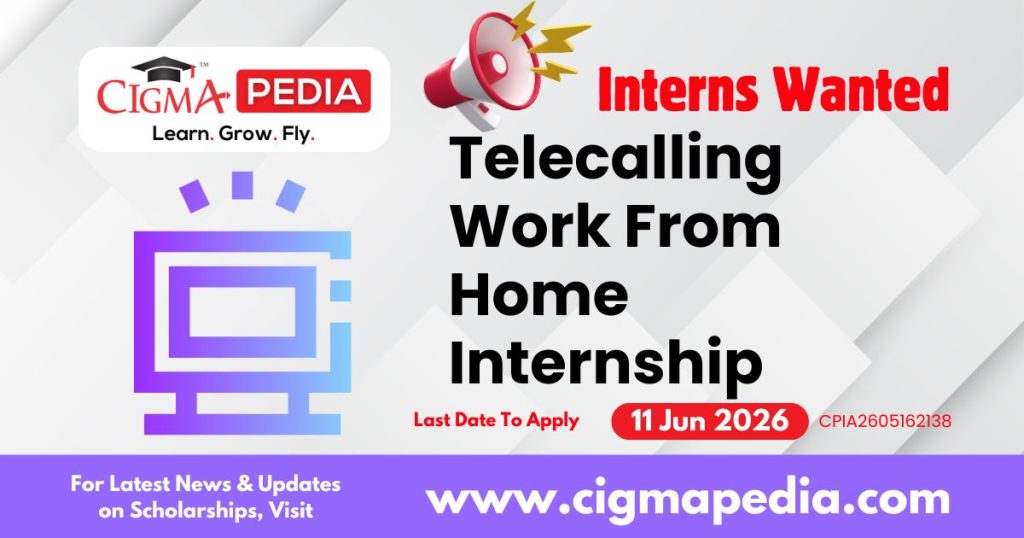 Telecalling Work From Home Internship