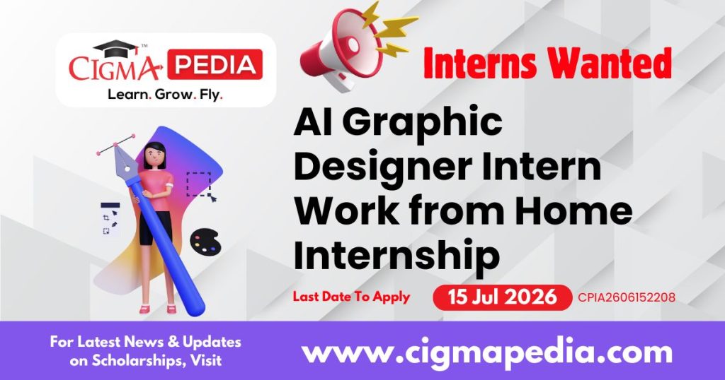 AI Graphic Designer Intern Work from Home Internship