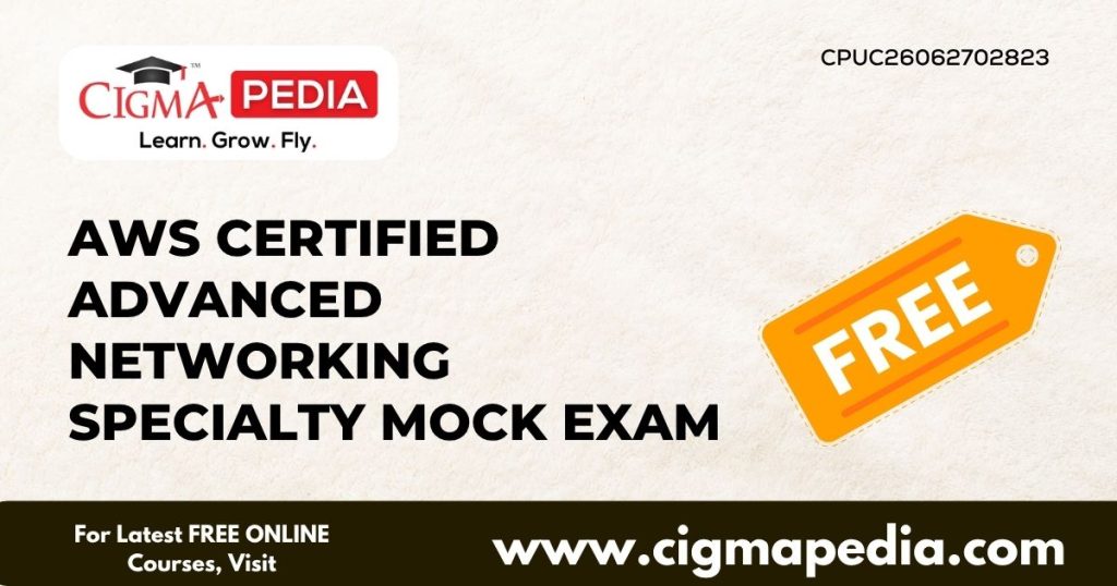 AWS Certified Advanced Networking Specialty Mock Exam