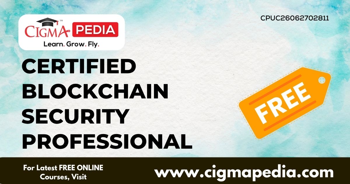 Certified Blockchain Security Professional