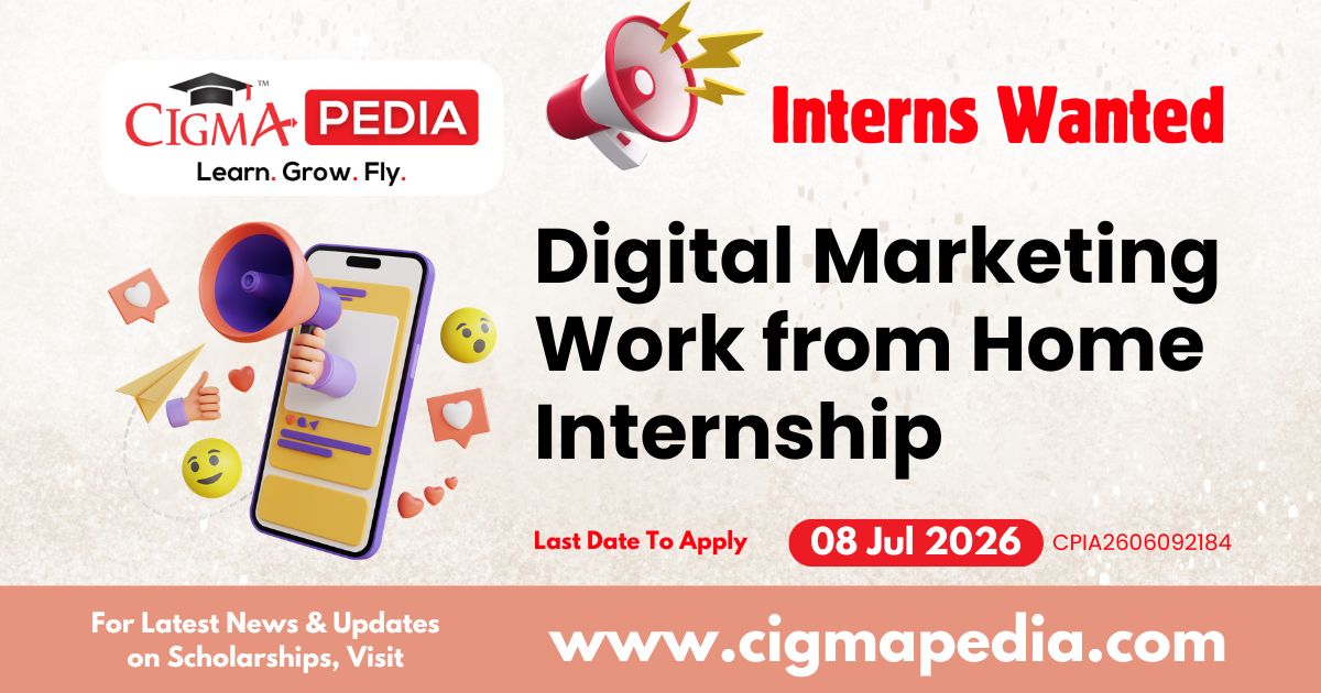 Digital Marketing Work From Home Internship