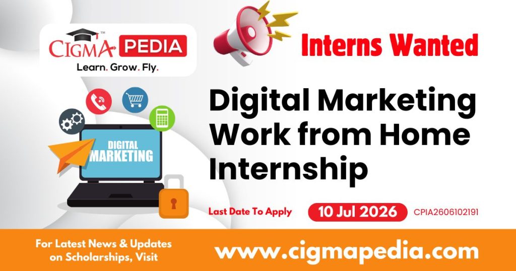 Digital Marketing Work From Home Internship