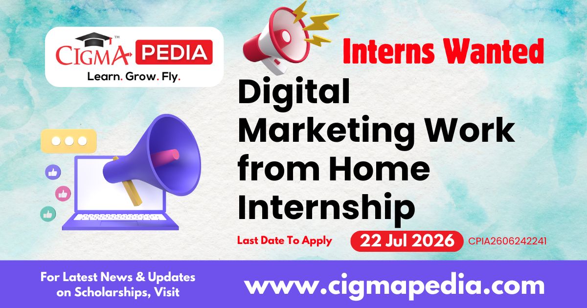 Digital Marketing Work From Home Internship