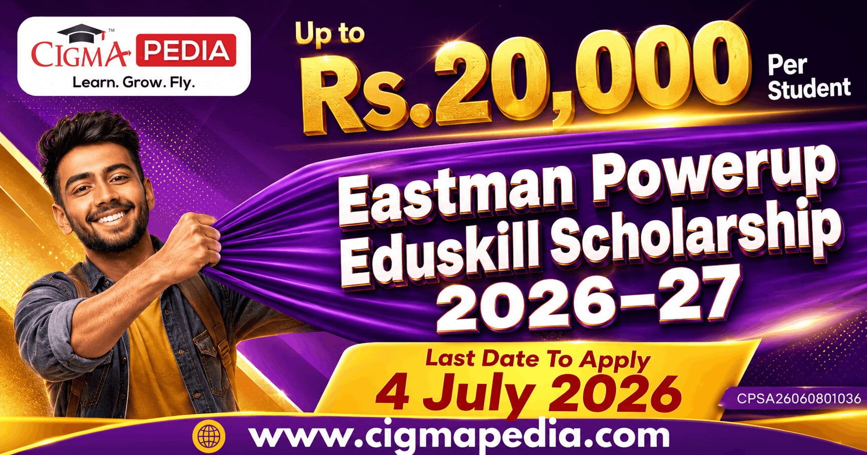 Eastman Powerup Eduskill Scholarship