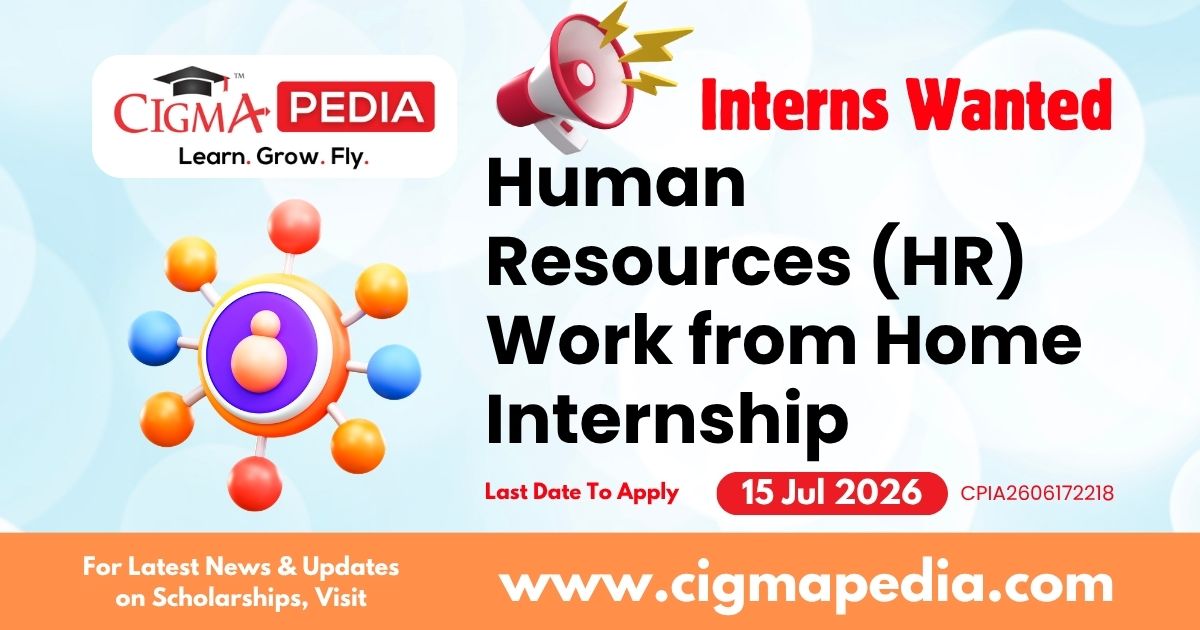 Human Resources (HR) Work from Home Internship