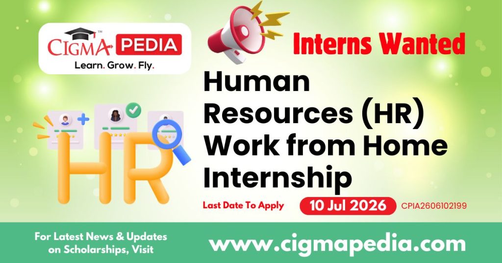 Human Resources (HR) Work from Home Internship