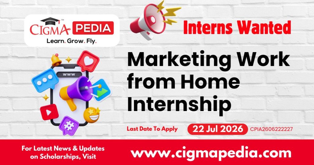 Marketing Work from Home Internship