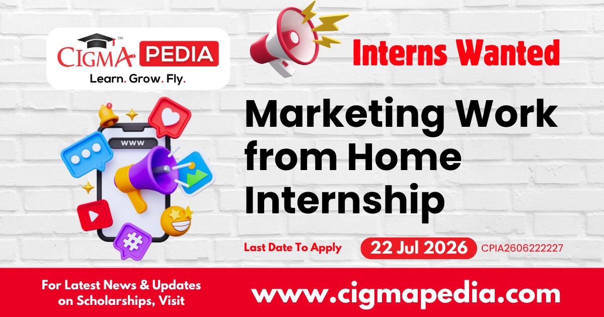 Marketing Work from Home Internship