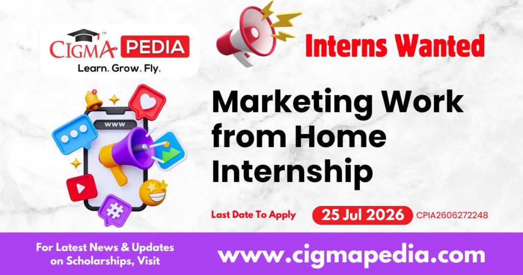 Marketing Work from Home Internship