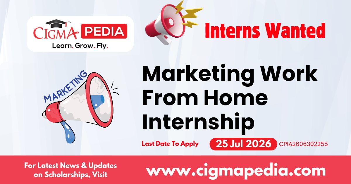 Marketing Work from Home Internship
