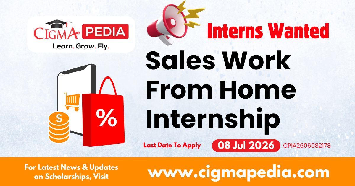Sales Work From Home Internship