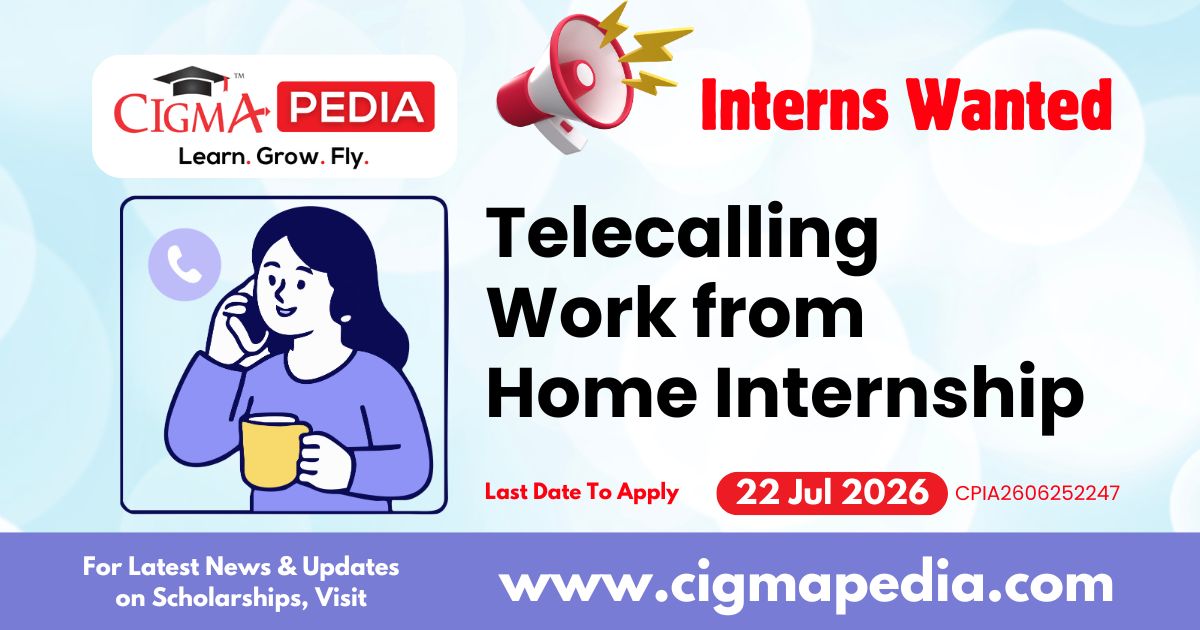 Telecalling Work From Home Internship