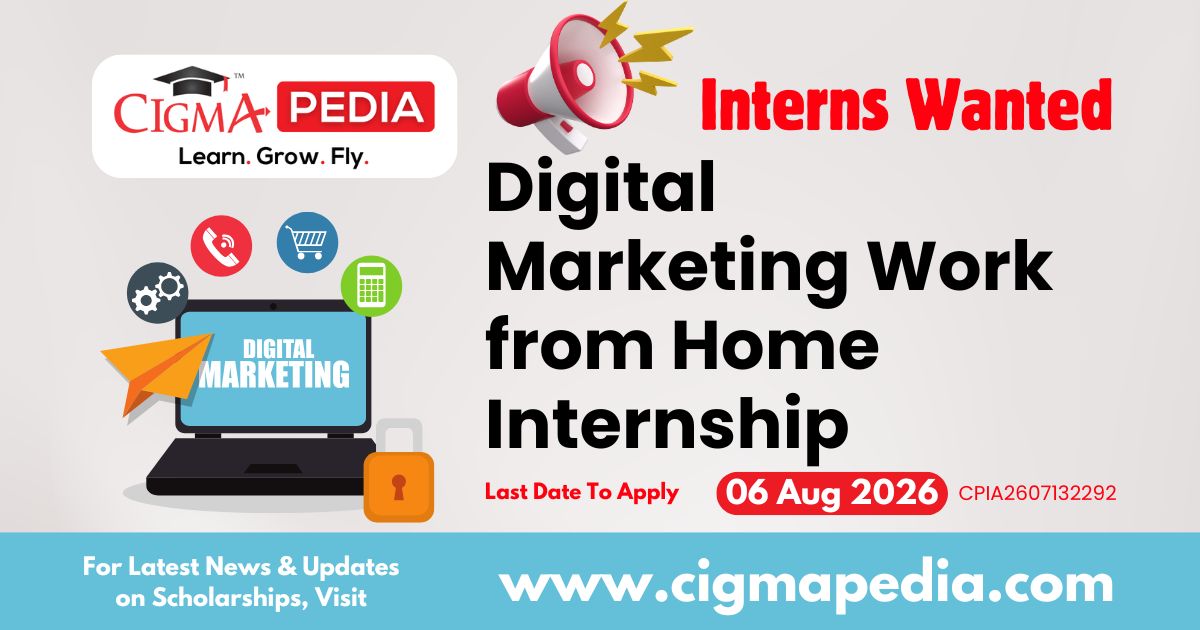 Digital Marketing Work From Home Internship