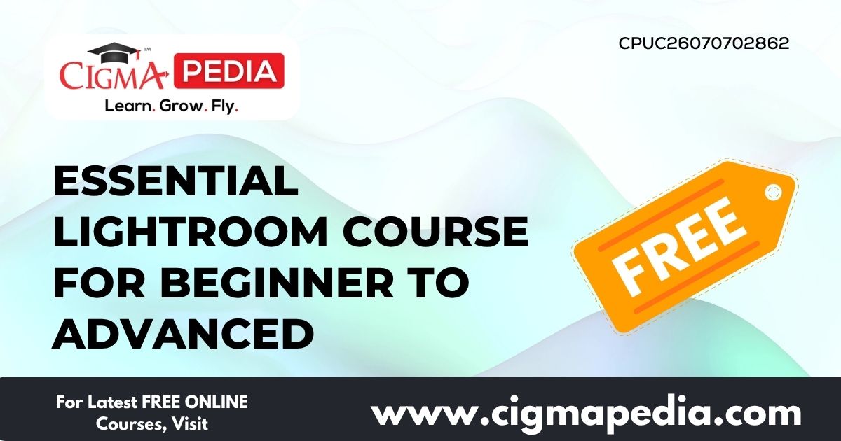 Essential Lightroom Course for Beginner to Advanced
