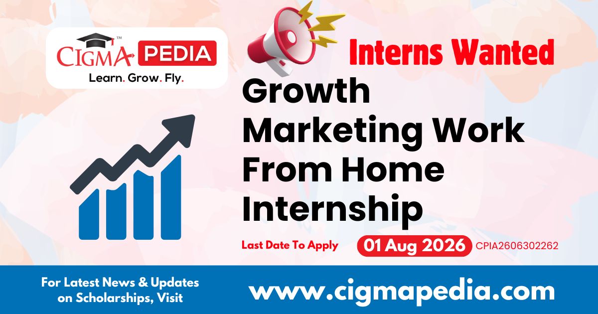 Growth Marketing Work From Home Internship