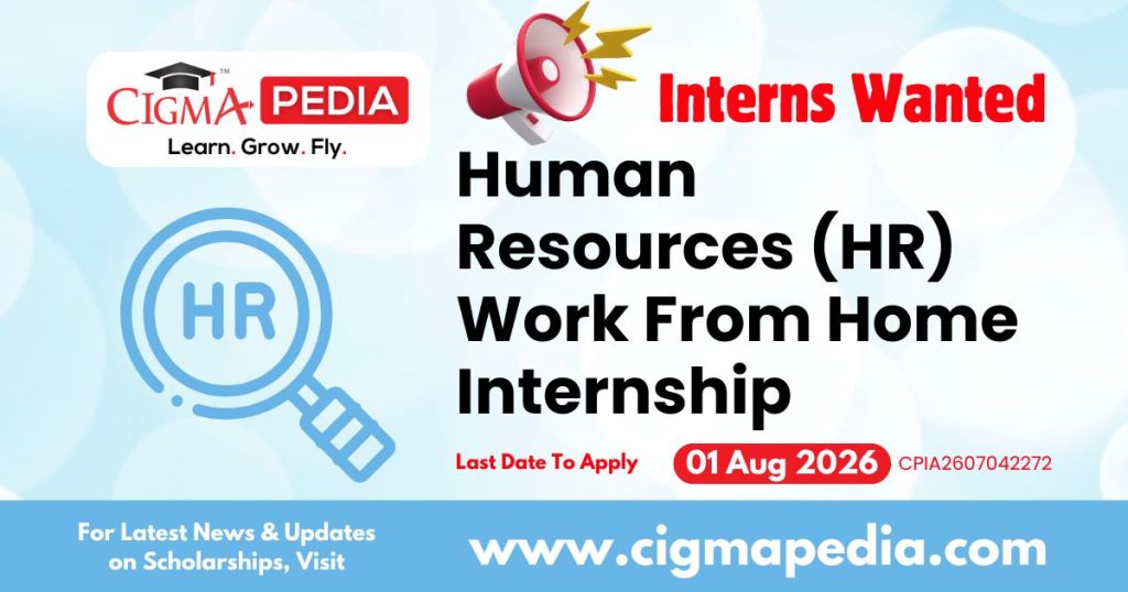Human Resources (HR) Work from Home Internship