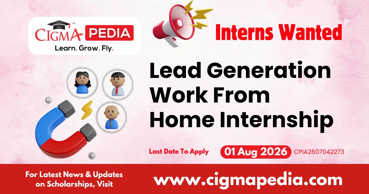 Lead Generation Work from Home Internship