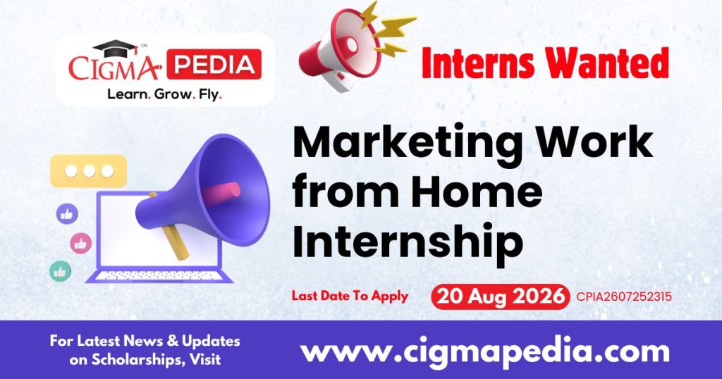Marketing Work from Home Internship