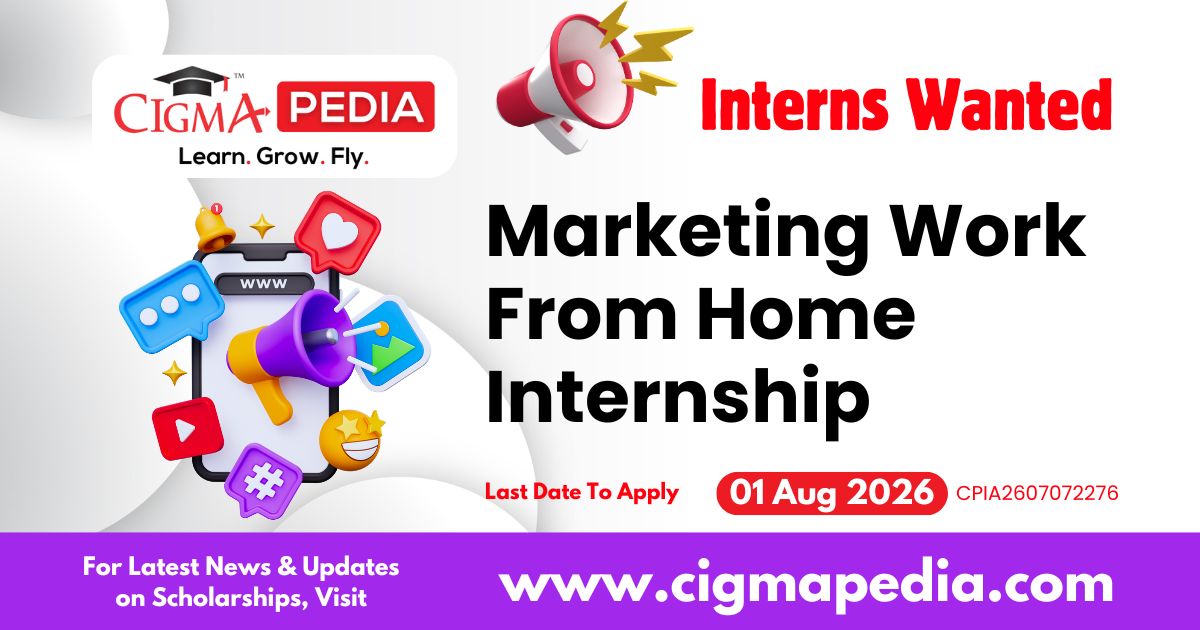 Marketing Work from Home Internship