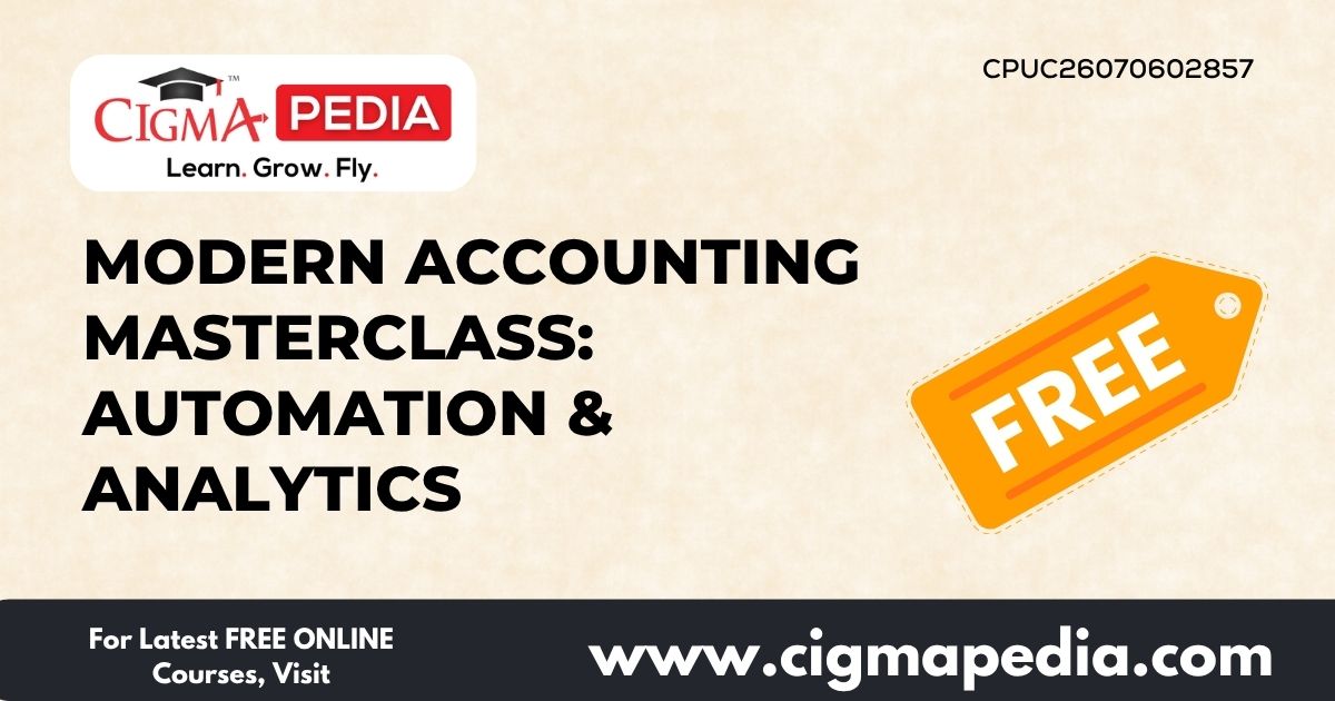 Modern Accounting Masterclass