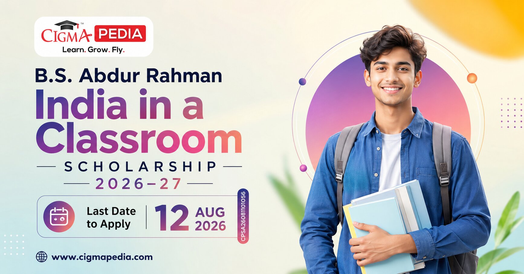 B.S. Abdur Rahman India in a Classroom Scholarship