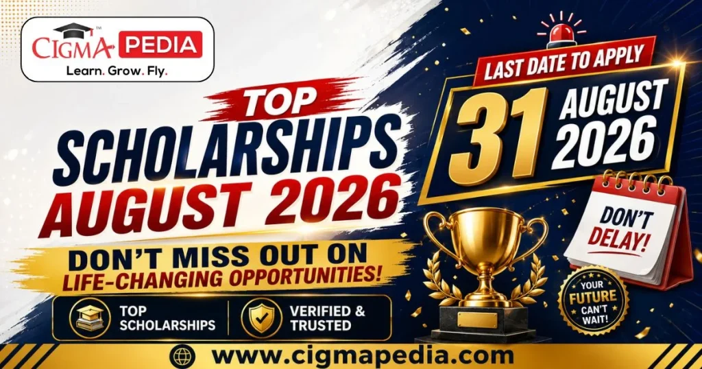 CIGMA Pedia Scholarships August 2026