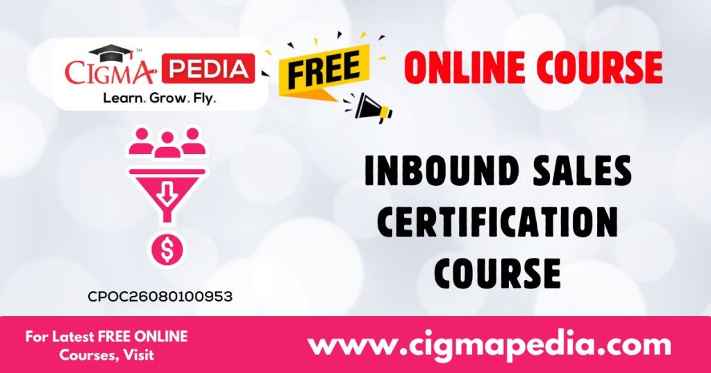 Inbound Sales Certification Course