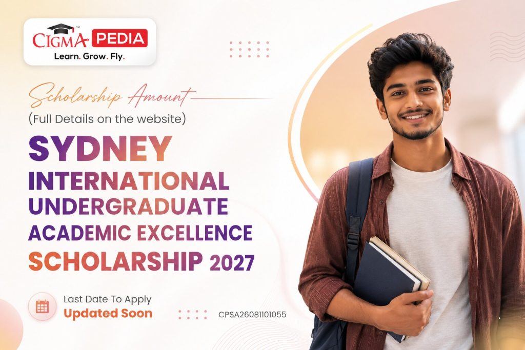 Sydney International Undergraduate Academic Excellence Scholarship