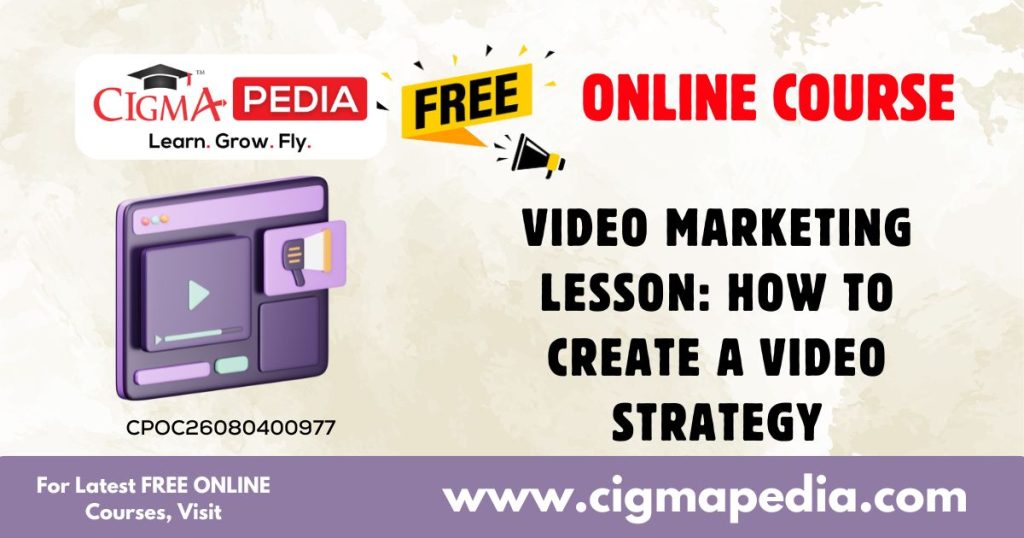 Video Marketing Lesson