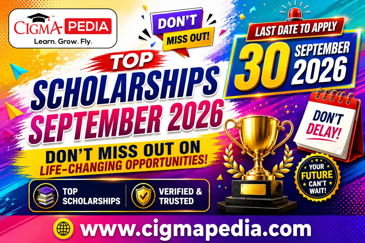 CIGMA Pedia Scholarships September 2026