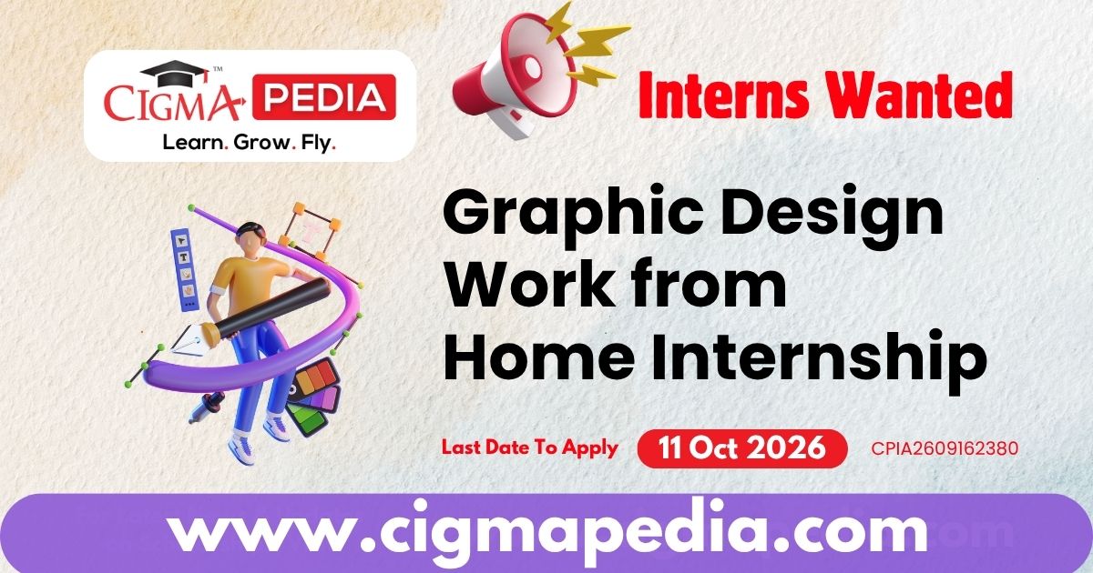 Graphic Design Work from Home Internship