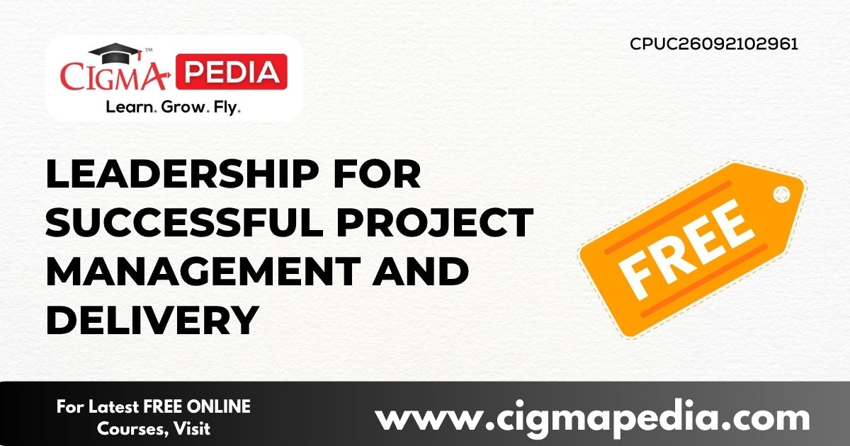 Leadership for Successful Project Management and Delivery