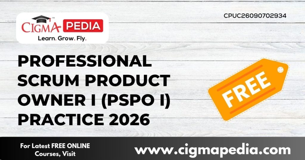 Professional Scrum Product Owner