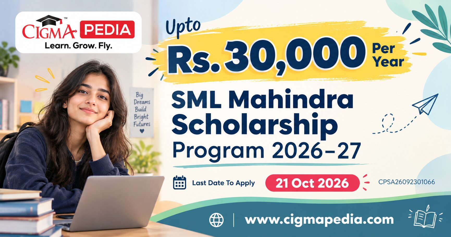 SML Mahindra Scholarship Program