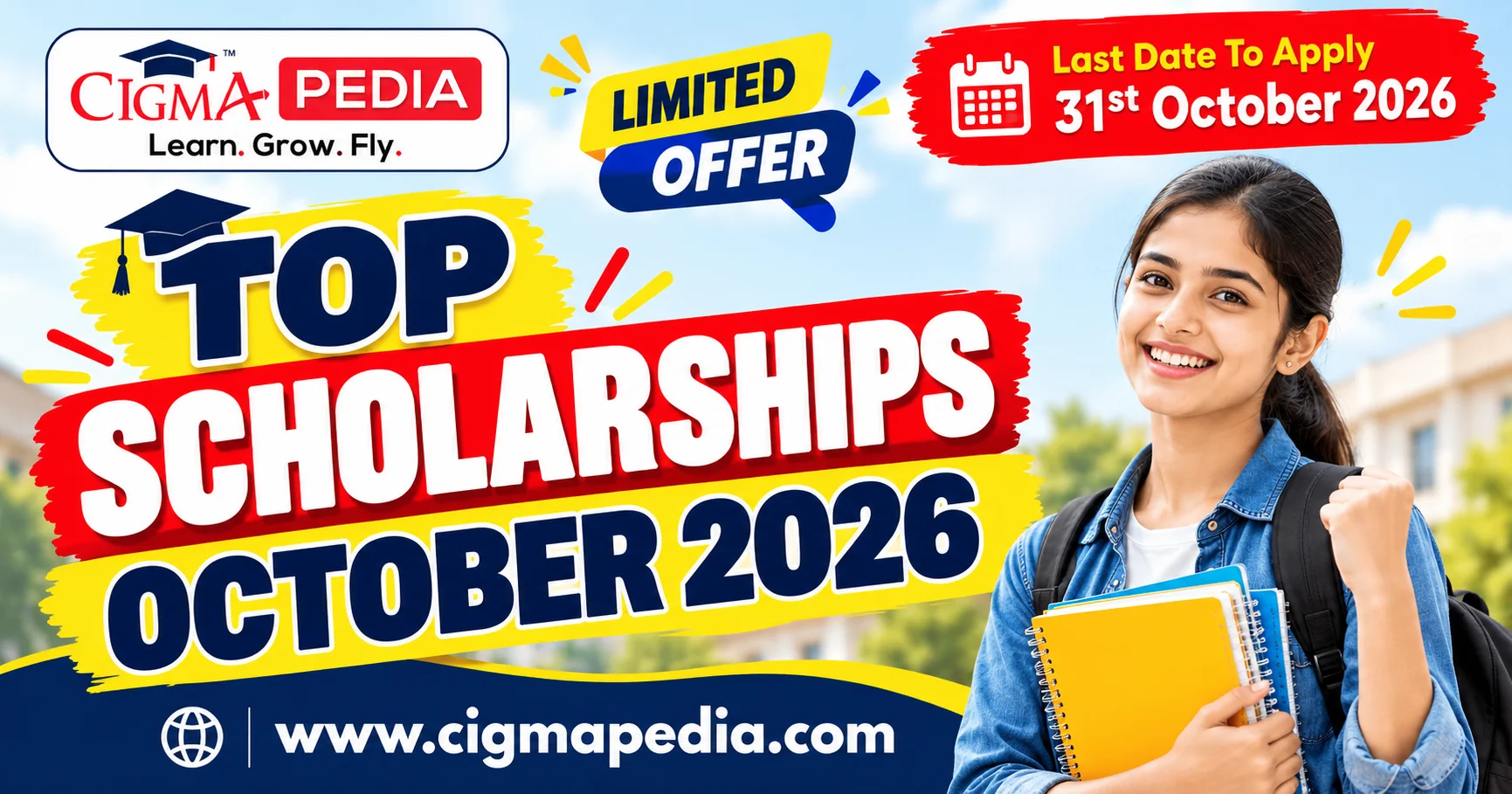 CIGMA Pedia Scholarships October 2026