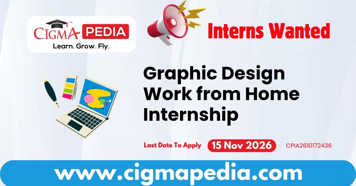 Graphic Design Work from Home Internship